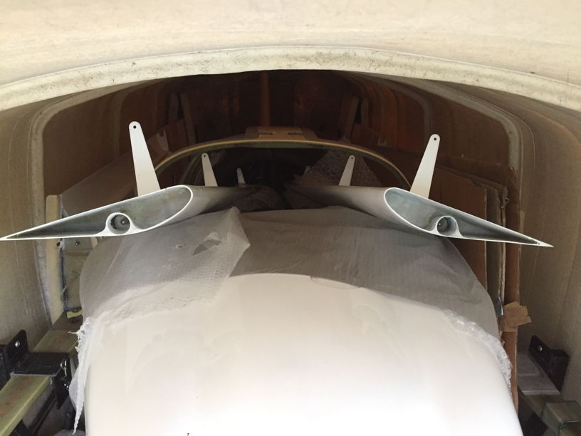 flaps stored in cockpit