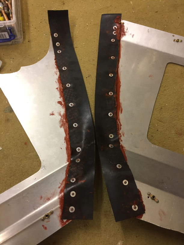 fitting baffle sealing strip