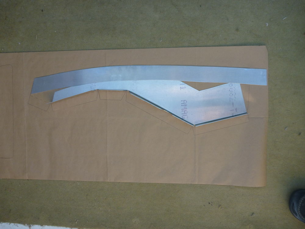 duct metalwork and template