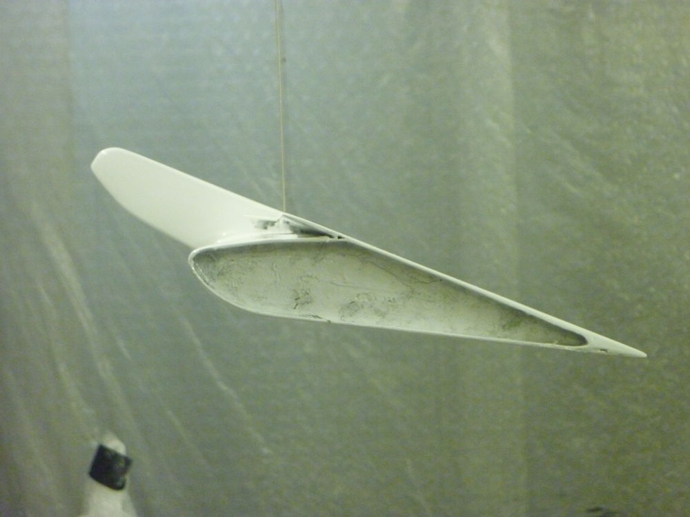 starboard aileron balance after painting
