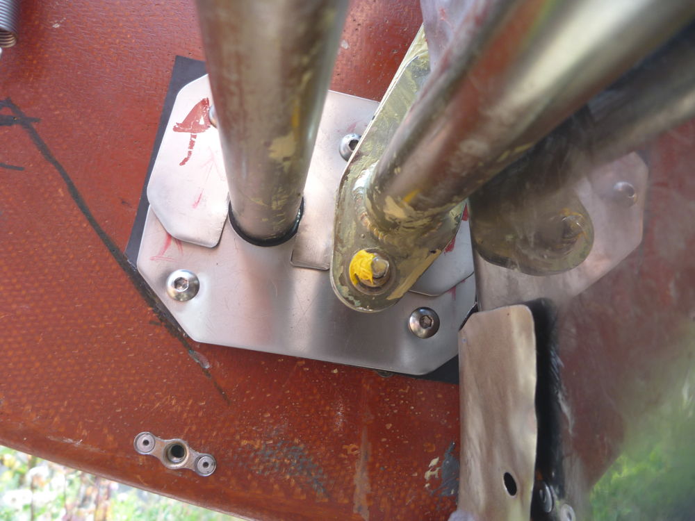 rudder shaft seals fitted