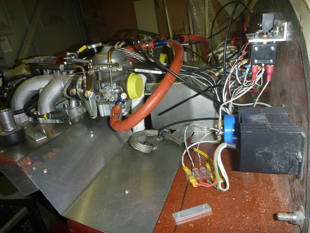 alternator and regulator wiring