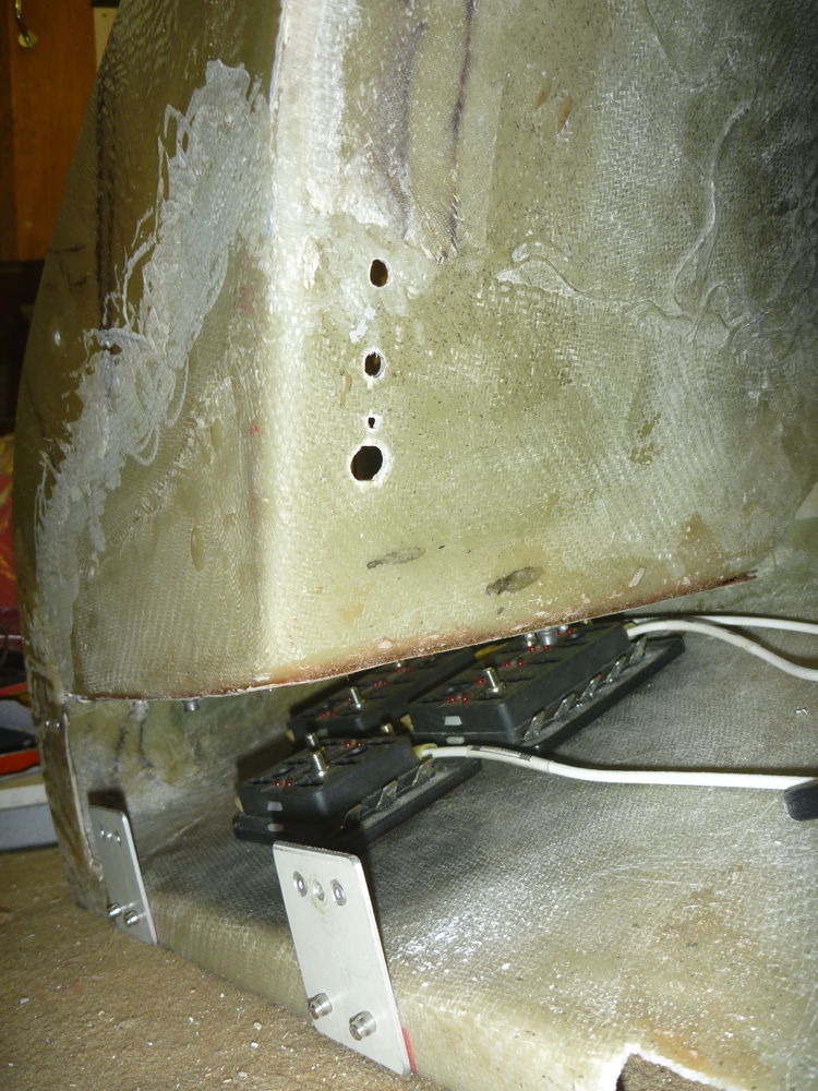 holes for audio sockets