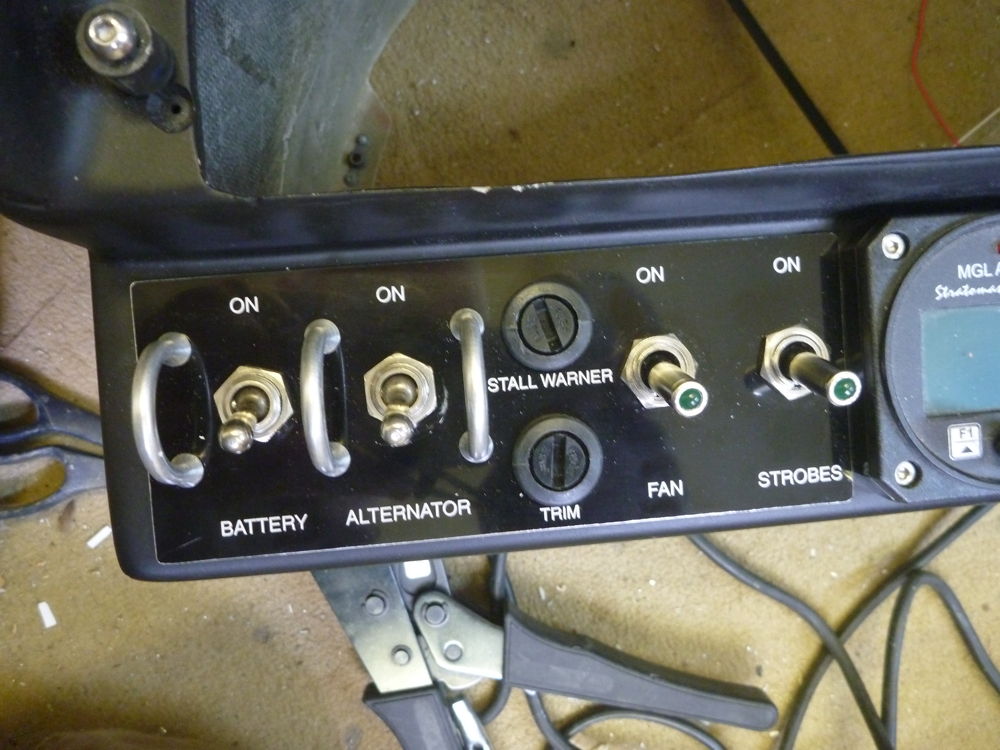 sub-panel switches fitted