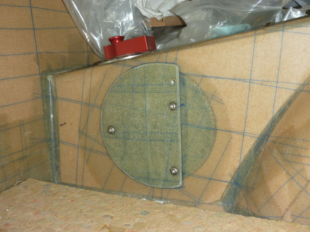 fuel tap access cover