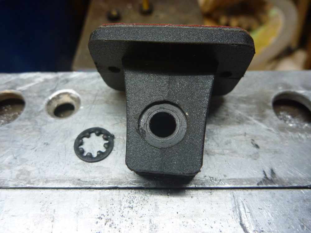 counterbore in compass bracket