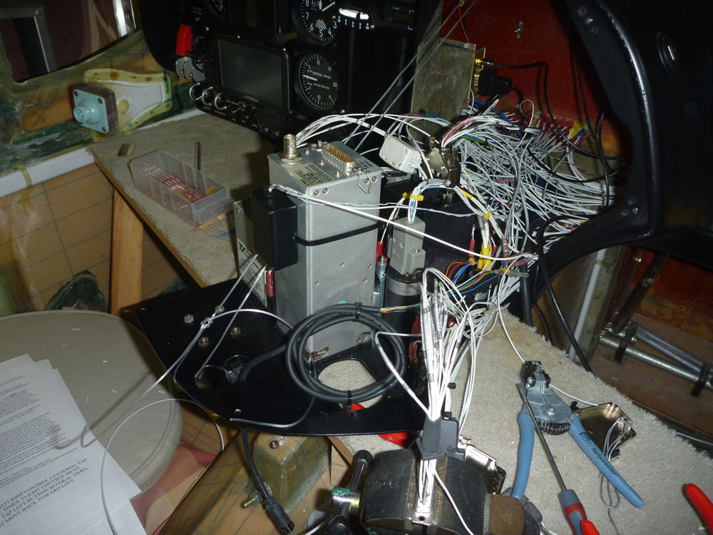 NTE4 transformer box attached to radio case