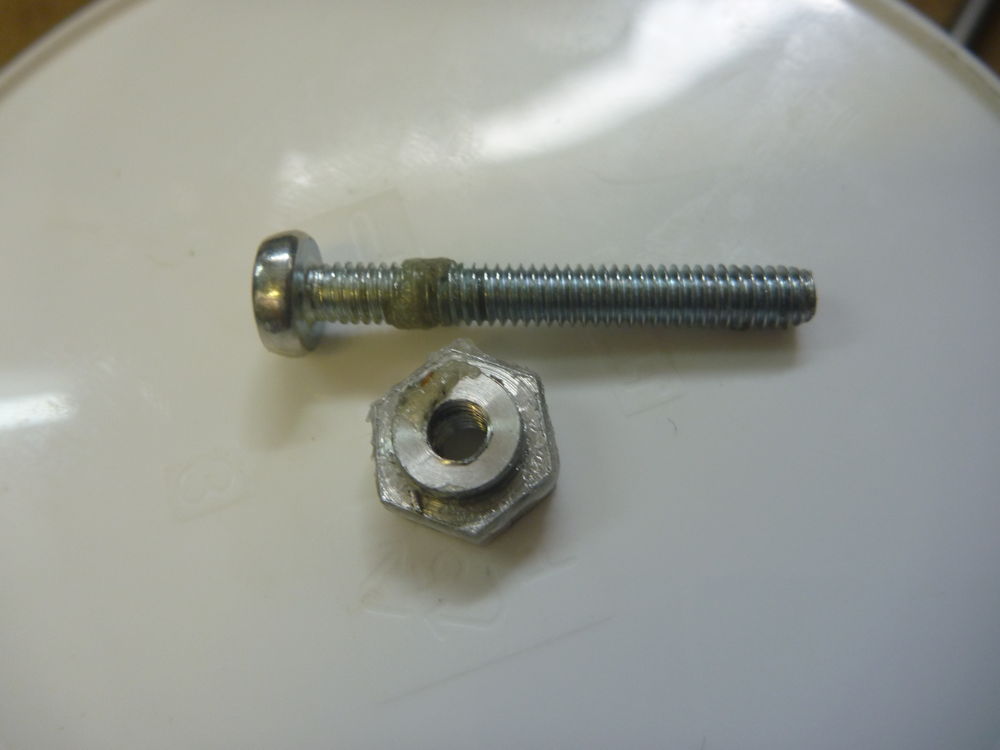 stepped washer for rivet nut hole repair