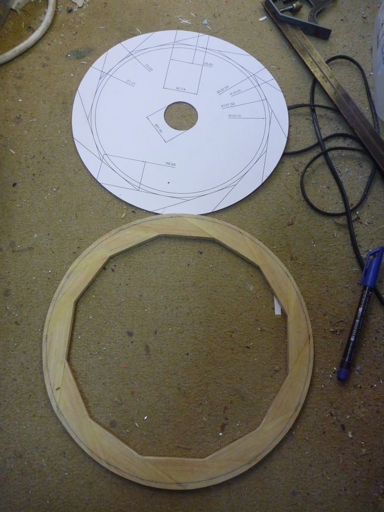 trimming balsa cowl spacer ring