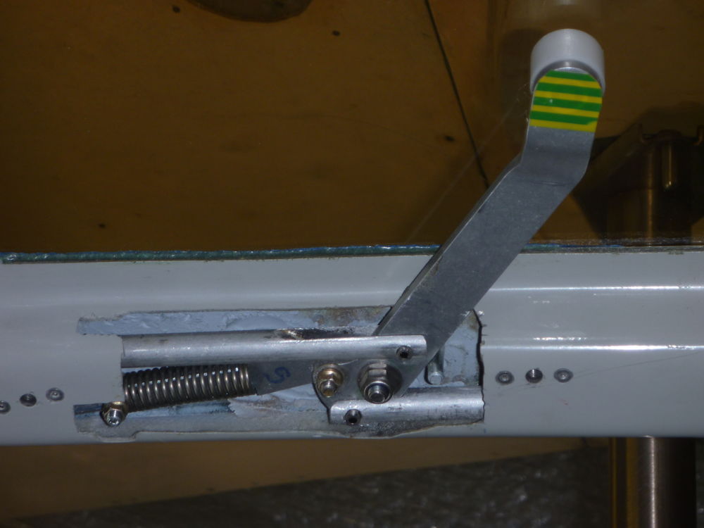 starboard door mechanism installed