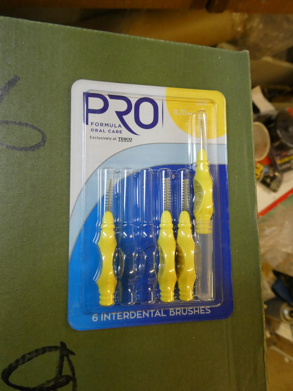 interdental brushes for cleaning cleco holes