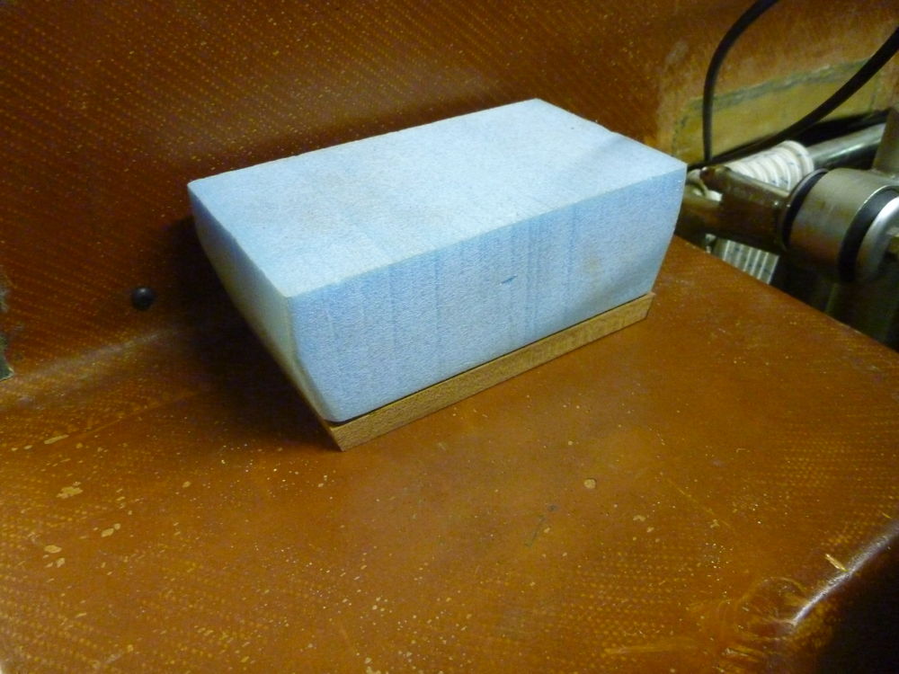 blue foam battery box mould